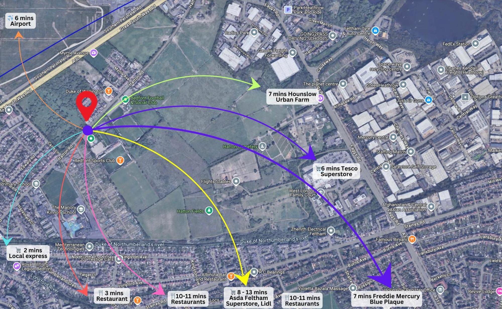 Hatton Apartments Heathrow Airport- Free Parking-Free Underground To And From Heathrow Airport Hatton Cross See Picture-See London Fast Hatton Cross To Central London 30Min 외부 사진